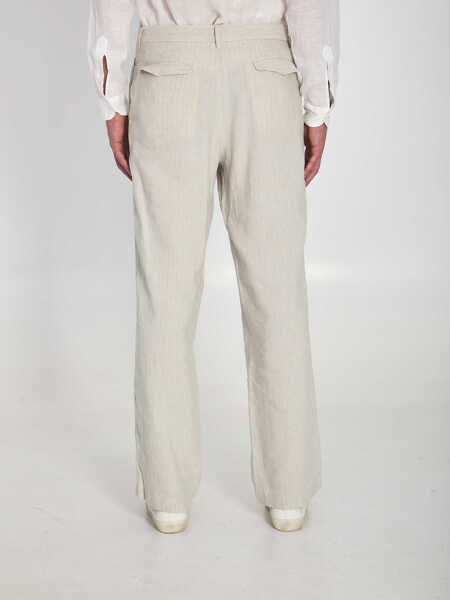 Pantaloni casual BARENA Delfo Pants GREY Barbati (BM 19762325) 4