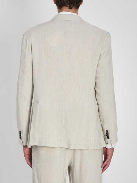 Jachete BARENA Borgo Jacket GREY Barbati (BM 19762340) 4