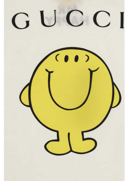 Tricouri Gucci Mr. Happy T-shirt NEW WHITE/MC Fete (BM 19762439) 3