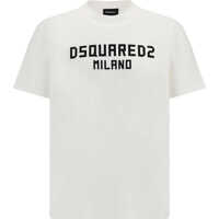 Tricouri DSQUARED2 T-shirt with &ldquo;Dsquared2 Milano&rdquo; logo printed*