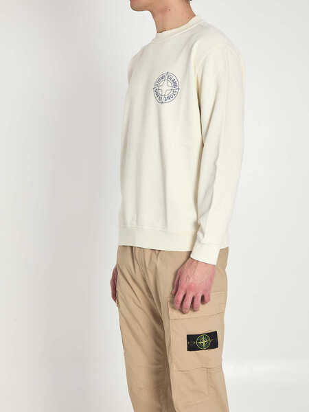 Pulovere Stone Island Crew Neck Sweater CREAM Barbati (BM 19762478) 2