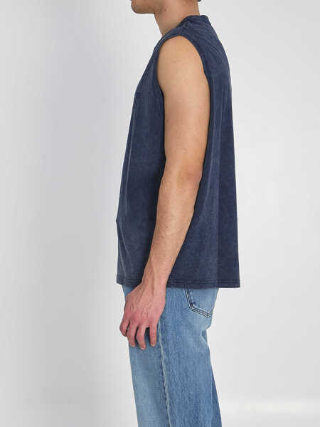 Tricouri Off-White Bookish Mar Top BLUE Barbati (BM 19762490) 3