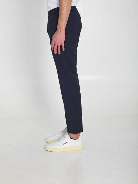 Pantaloni casual BARENA Bativoga Tropical Pants BLUE Barbati (BM 19762496) 3