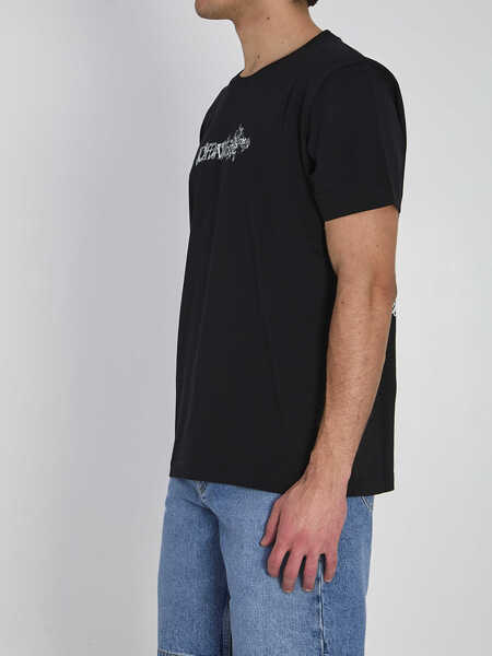 Tricouri Off-White Heraldic Treshold T-Shirt BLACK Barbati (BM 19762499) 2