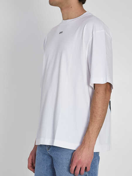 Tricouri Off-White 3D Arrow Spray T-Shirt WHITE Barbati (BM 19762502) 2