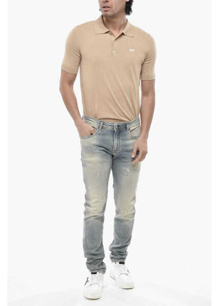 Blugi slim fit Diesel Skinny Fit Jeans 1979 Sleenker 14Cm L32 Blue Barbati (BM 19762565) 4