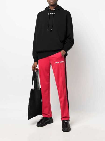 Bluze de trening Palm Angels Hoodie Classic Logo With Back Print Black Barbati (BM 19762598) 2