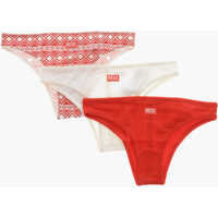 Chiloti Set Of 3 Pairs Of Patterned Briefs Bonitas A Femei