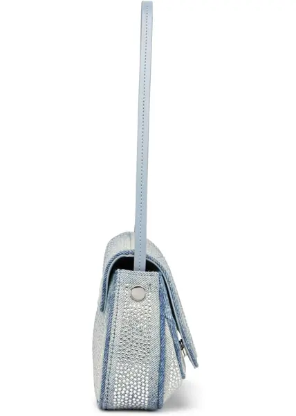 Genti de mana Diesel Denim Shoulder Bag With Rhinestones Blue Femei (BM 19762628) 3
