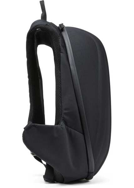 Rucsacuri Diesel Solid-Color Backpack With Maxi Logo Black Barbati (BM 19762685) 3