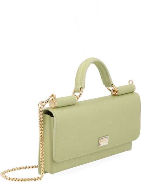 Genti de umar Dolce & Gabbana Leather Mini Bag GREEN Femei (BM 19762799) 2