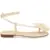 Magda Butrym Sandal With Silk Flower IVORY