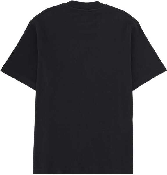 Tricouri Emporio Armani T-Shirt With Icon Embroidery BLACK Barbati (BM 19762826) 2