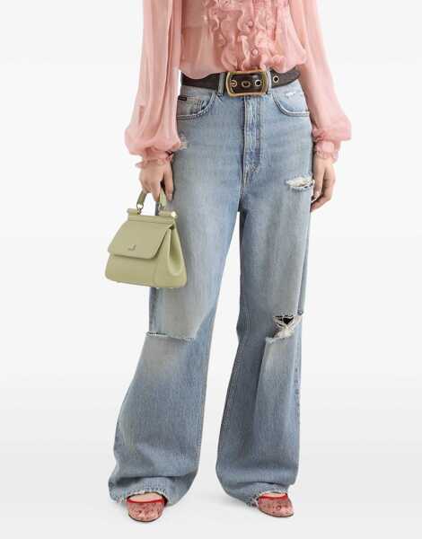 Genti de mana Dolce & Gabbana Bag Sicily Medium GREEN Femei (BM 19762844) 2