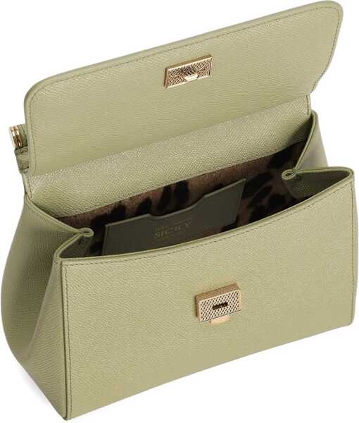 Genti de mana Dolce & Gabbana Bag Sicily Medium GREEN Femei (BM 19762844) 5