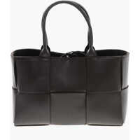 Genti de mana Braided Leather Tote Bag Femei