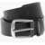 Diesel 40Mm Hammered Leather Belt Black