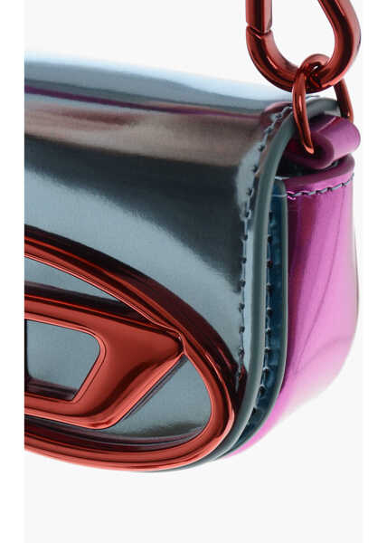 Portofele Diesel Mini Bag-Shaped Metallic Faux Leather Wallet Multicolor Femei (BM 19763036) 3