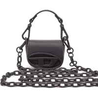 Portofele Leather Coin Purse With Chain Femei