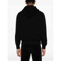 Pulovere Palm Angels pentru Barbati - Pulovere Palm Angels Cotton Hooded Sweater Classic Logo Black Barbati (BM 19763060) - B-mall.ro
