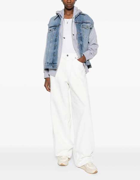 Blugi HAIKURE Betty Bull Denim Pants WHITE Femei (BM 19763135) 2