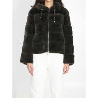 Bomber jacket Reversible Fur Femei