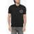 DSQUARED2 Knit Polo Leaf With Jacquard Logo Black
