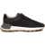 Maison Margiela M22 Lace-Up Nylon Sneakers With Raw-Edge Details Black