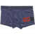 Diesel Stretch Cotton Boxers Umbx-Damien-H With Front Logo Blue