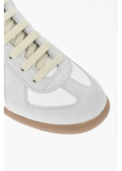 Sneakers Maison Margiela Mm22 Leather Low Mule-Fit Sneakers White Femei (BM 19763192) 4