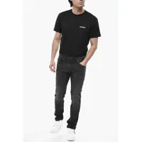 Blugi slim fit pentru Barbati - Blugi slim fit Diesel Slim Fit Jeans Thommer-R Low Rise 16Cm L.32 Black Barbati (BM 19763198) - B-mall.ro