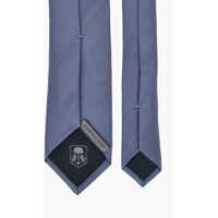 Cravate CORNELIANI pentru Barbati - Cravate CORNELIANI Solid Silk Tie Blue Barbati (BM 19763237) - B-mall.ro