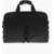 Diesel Solid-Color Business Bag Black