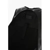 Rucsacuri pentru Barbati - Rucsacuri Diesel Solid-Color Backpack With Maxi Logo Black Barbati (BM 19763267) - B-mall.ro