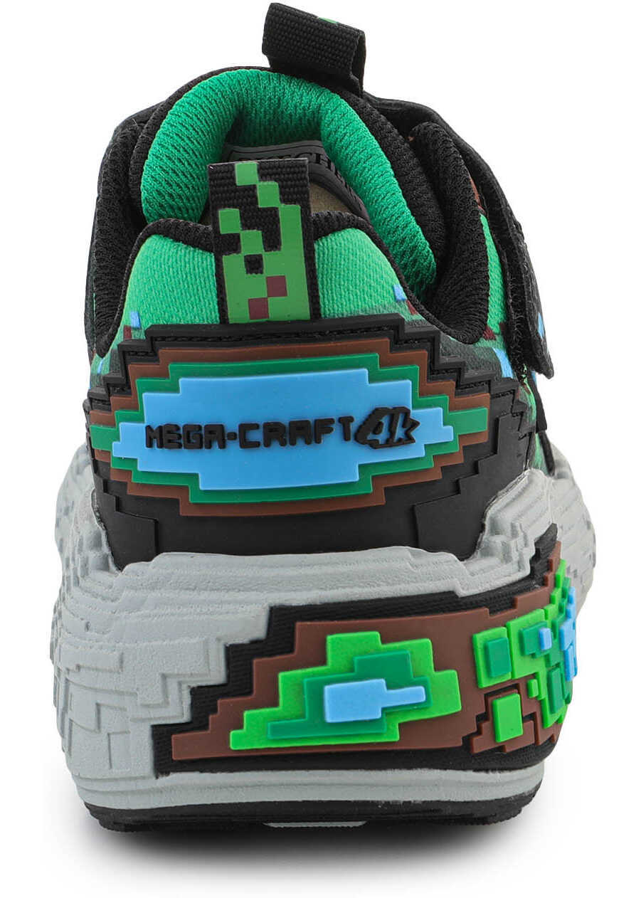 Sneakers SKECHERS MEGA-CRAFT 4K Brown/Multi Green Baieti (BM 19763375) 2