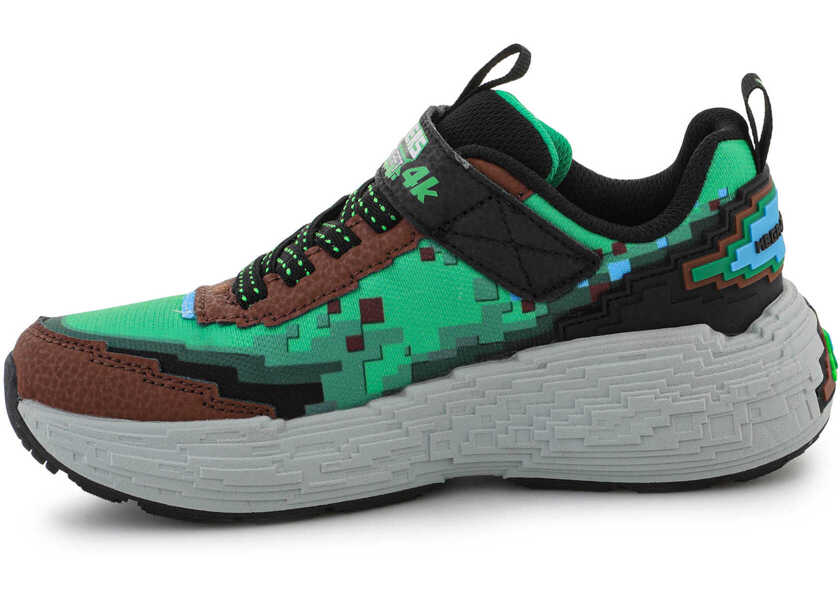 Sneakers SKECHERS MEGA-CRAFT 4K Brown/Multi Green Baieti (BM 19763375) 4
