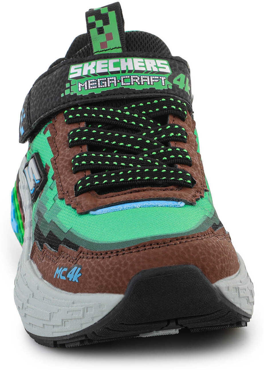 Sneakers SKECHERS MEGA-CRAFT 4K Brown/Multi Green Baieti (BM 19763375) 5