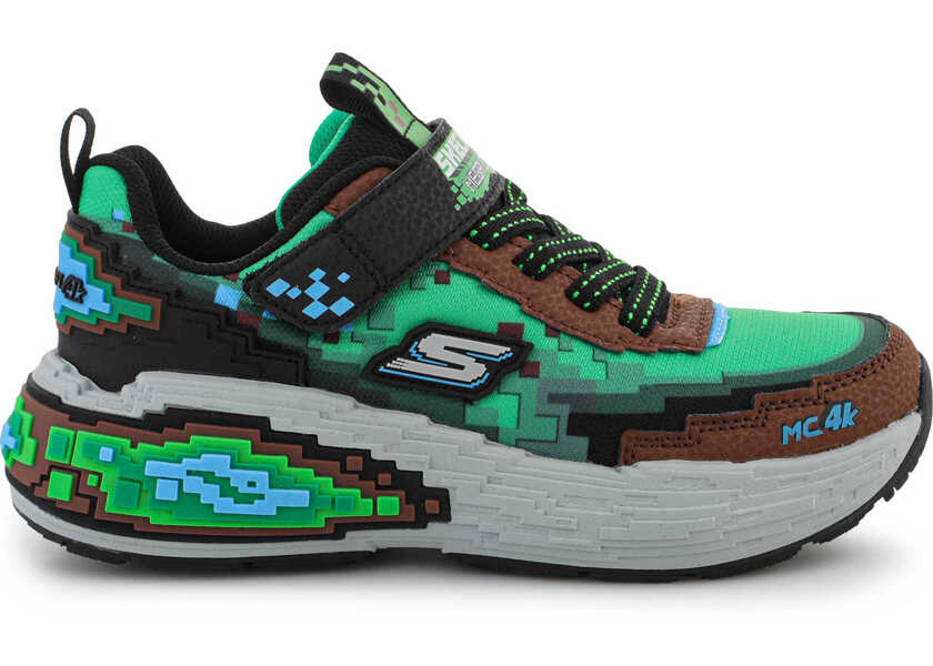 Sneakers SKECHERS MEGA-CRAFT 4K Brown/Multi Green Baieti (BM 19763375) 6