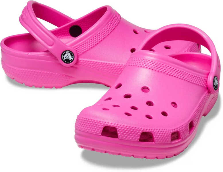 Papuci Crocs Kids Classic Clog Fuchsia Pink Fete (BM 19763387) 2