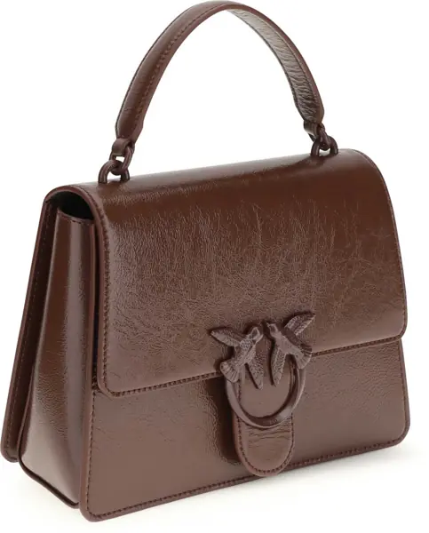 Genti de mana Pinko Love One Handbag BURGUNDY WINE- BLOCK COLOR Femei (BM 19763417) 2