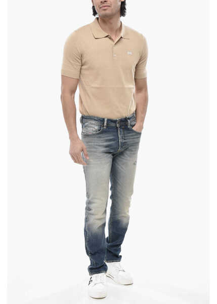 Blugi drepti Diesel Regular Fit Low-Rise Jeans Buster-X 17Cm L32 Blue Barbati (BM 19763429) 4