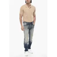 Blugi drepti pentru Barbati - Blugi drepti Diesel Regular Fit Low-Rise Jeans Buster-X 17Cm L32 Blue Barbati (BM 19763429) - B-mall.ro
