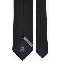 Cravate CORNELIANI pentru Barbati - Cravate CORNELIANI Silk Satin Tie And Pocket Square Set Black Barbati (BM 19763438) - B-mall.ro