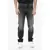 Diesel Tapered Leg Low-Rise Jeans Buster-X 18Cm L32 Black