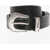 Diesel Leather Belt Mexican A Solid-Color 30Mm Black