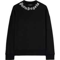 Bluze de trening Brushed Cotton Sweatshirt Neck Logo With Print Barbati