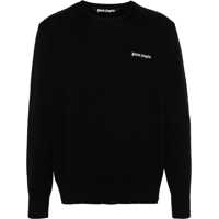 Pulovere Cotton Crewneck Sweater Classic Logo With Embroidered Logo Barbati