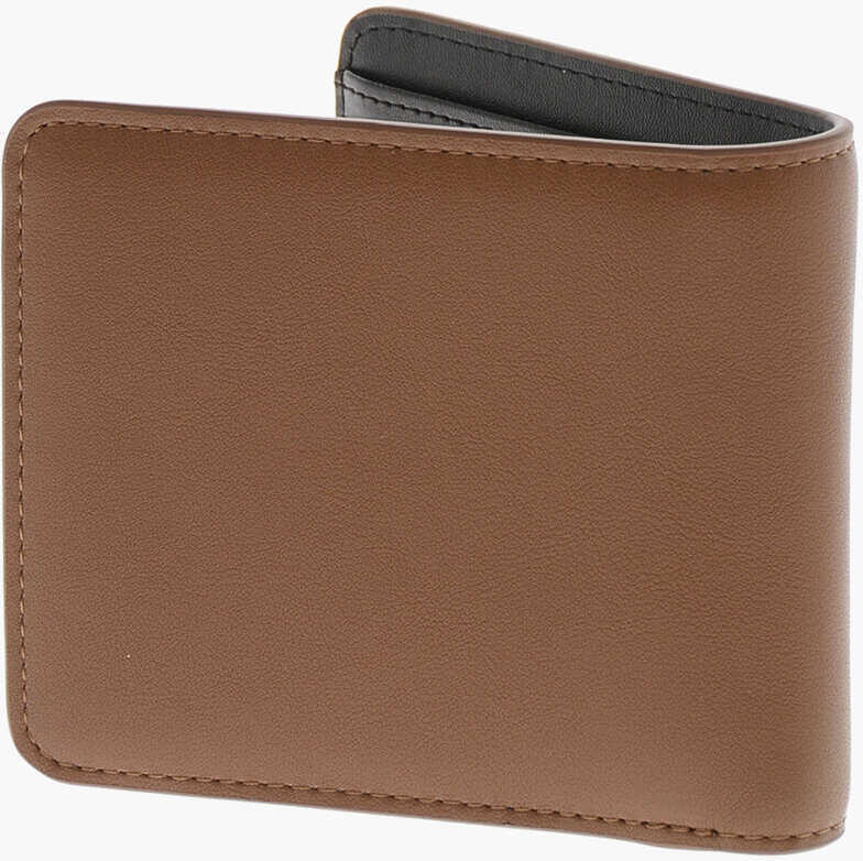 Portofele Diesel Vegan Leather Wallet With Embossed Logo Brown Barbati (BM 19763492) 2