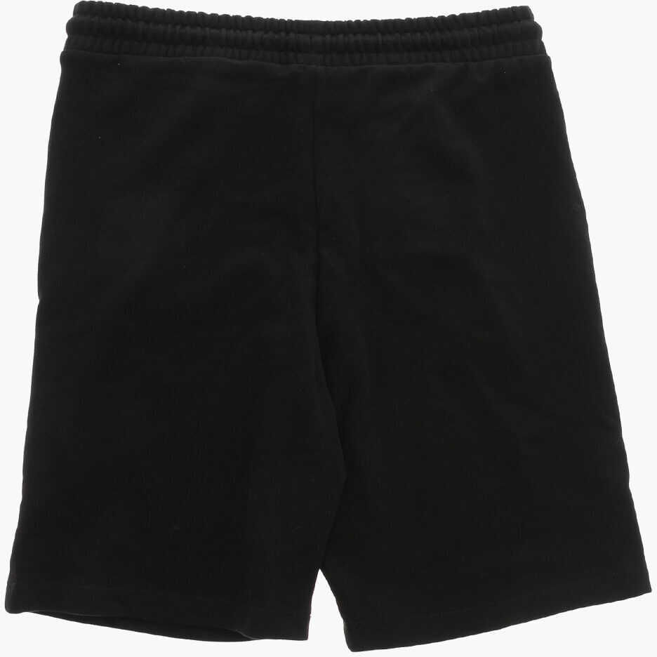 Pantaloni scurti Diesel Brushed Cotton Shorts With Elastic Waist Black Baieti (BM 19763507) 3