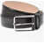 CORNELIANI Leather Belt With 30Mm Metal Buckle Brown